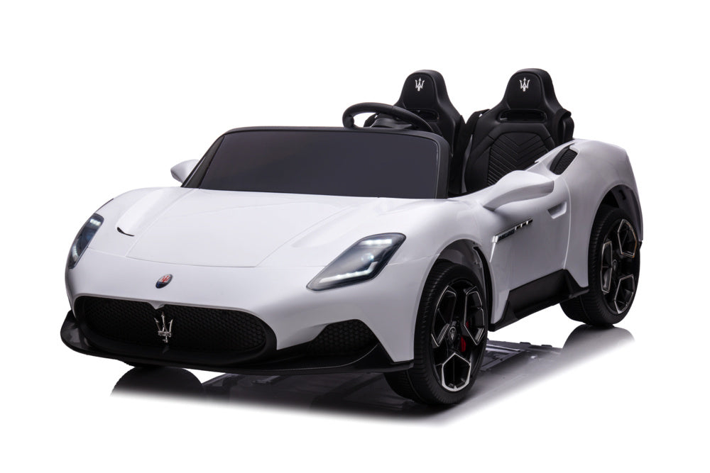 Licensed Maserati MC20 24V 2-Seater Kids Electric Car - Luxury Supercar with MP3/USB