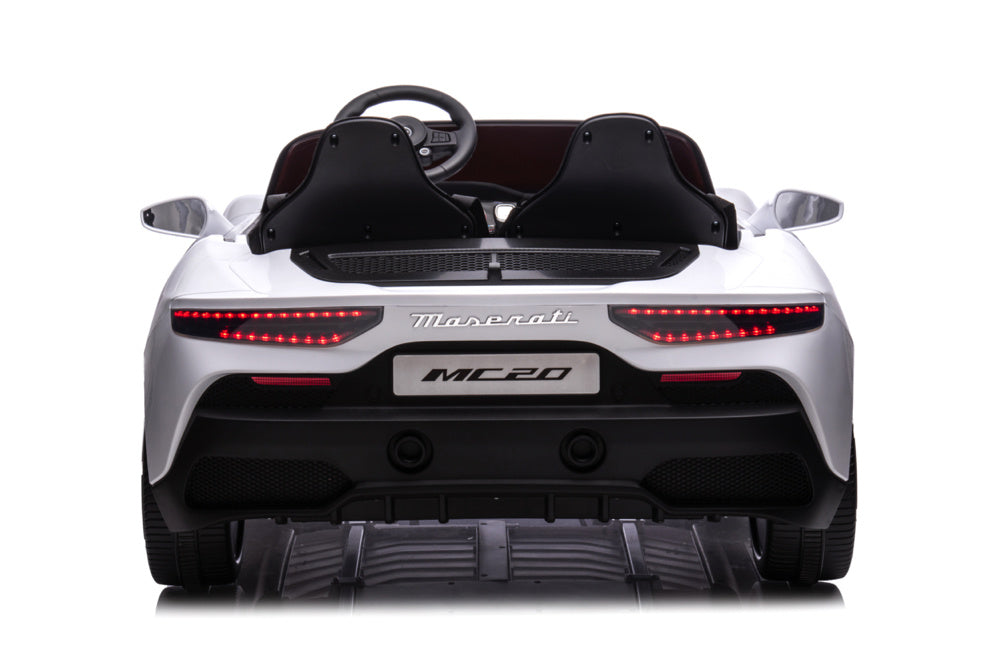 Licensed Maserati MC20 24V 2-Seater Kids Electric Car - Luxury Supercar with MP3/USB
