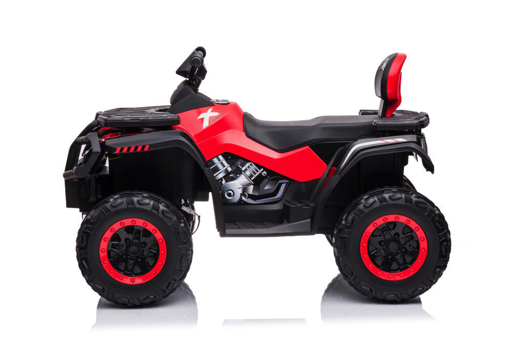 24V Electric Kids Quad - 4-Wheel Drive with Bluetooth & USB Music