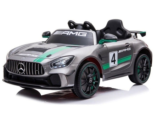 Licensed Mercedes-Benz GT4 AMG 12V Kids Electric Car - Sports Car with MP4 Screen