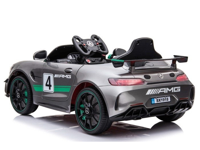 Licensed Mercedes-Benz GT4 AMG 12V Kids Electric Car - Sports Car with MP4 Screen
