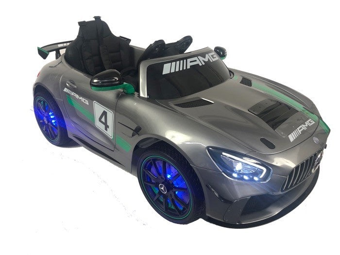 Licensed Mercedes-Benz GT4 AMG 12V Kids Electric Car - Sports Car with MP4 Screen
