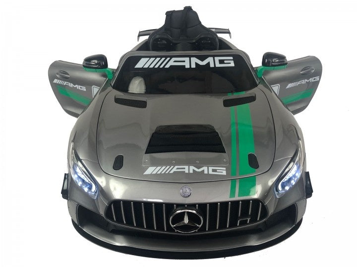 Licensed Mercedes-Benz GT4 AMG 12V Kids Electric Car - Sports Car with MP4 Screen
