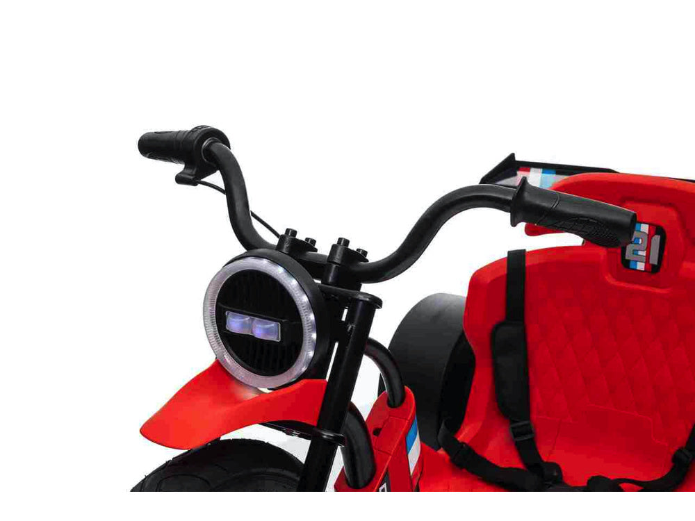 24V Electric Drift Trike with Dual 775W Motors (Red)