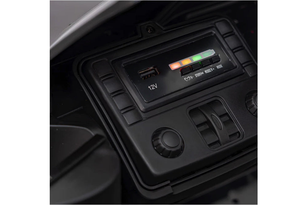 Licensed BMW M4 12V Kids Electric Car - Compact Sports Coupe with 5-Point Harness