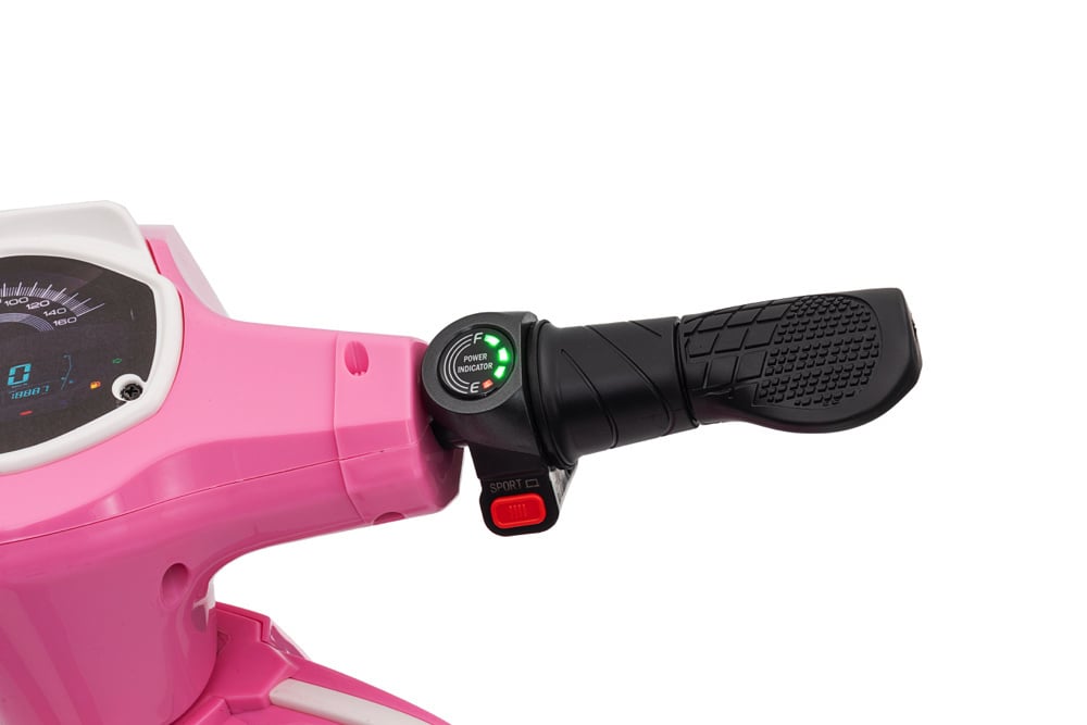 24V Electric Kids Scooter - 350W Motor with 12" Air Tires (Pink)