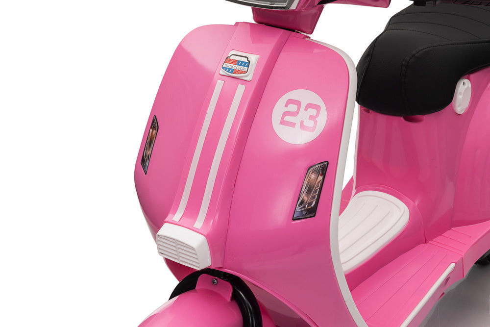 24V Electric Kids Scooter - 350W Motor with 12" Air Tires (Pink)