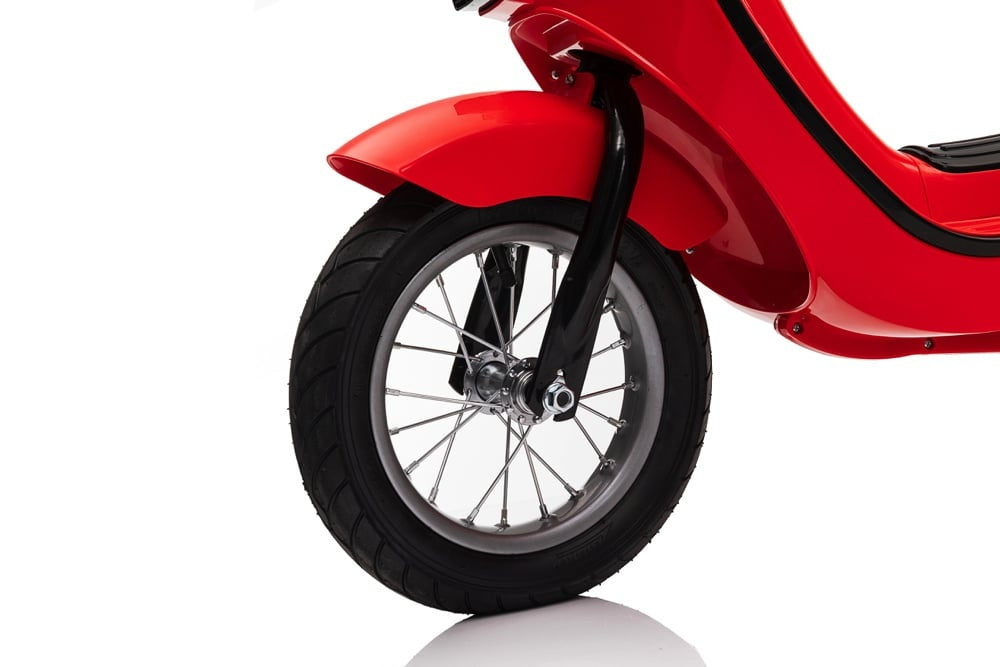 24V Electric Kids Scooter with 350W Motor (Red)