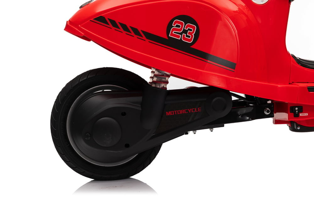 24V Electric Kids Scooter with 350W Motor (Red)