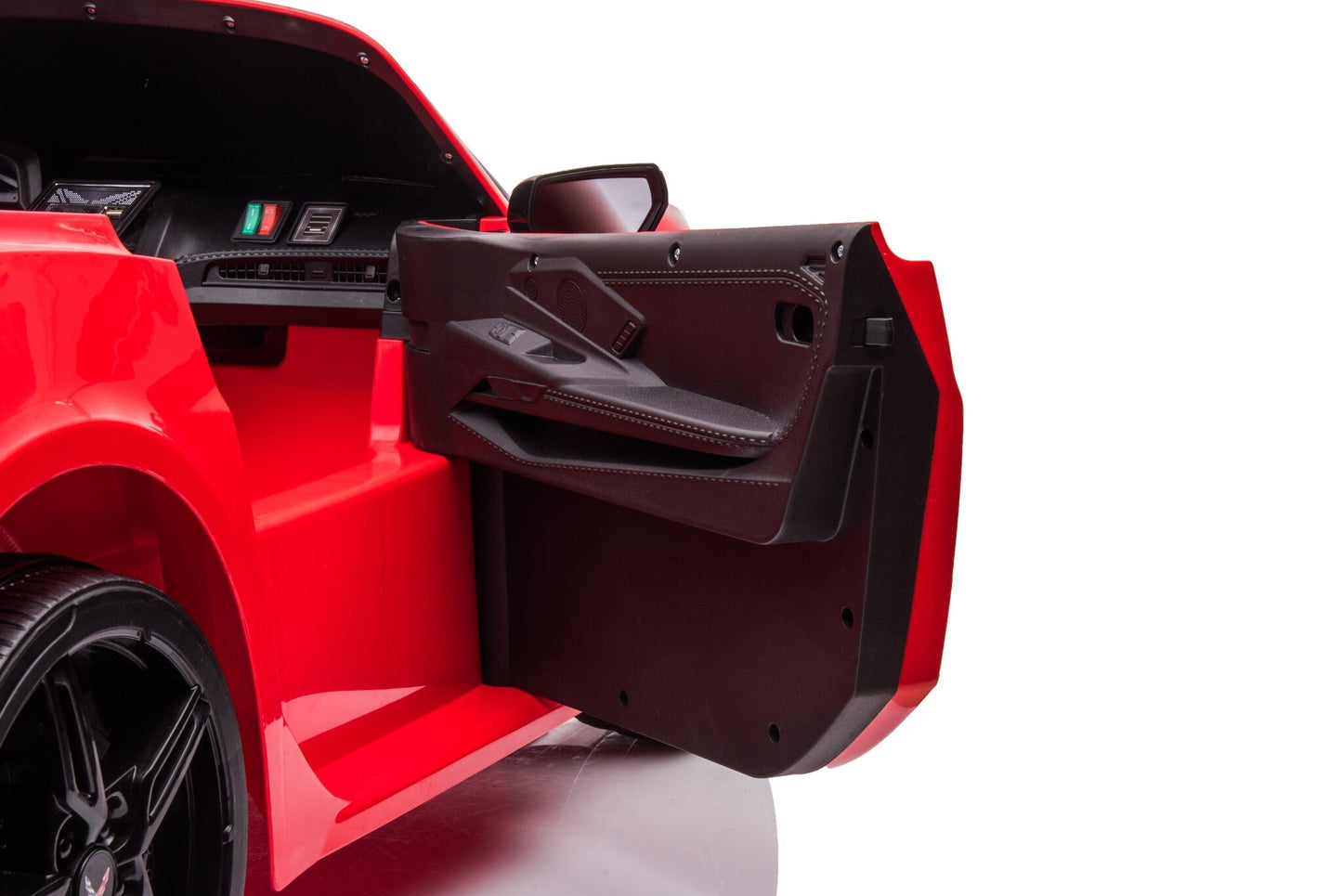 Licensed Corvette Stingray 12V Kids Electric Car - 2-Seater Sports Car