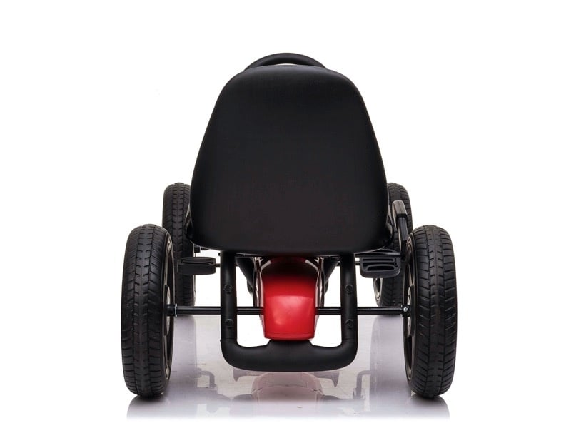 Licensed Mercedes-Benz Pedal Go-Kart - Chain Drive with Hand Brake (Red)