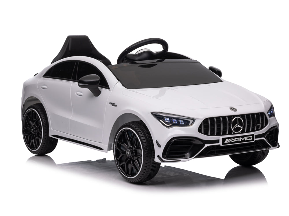 Licensed Mercedes-Benz CLA 45 S AMG 12V Kids Electric Car - 4WD Luxury Sedan