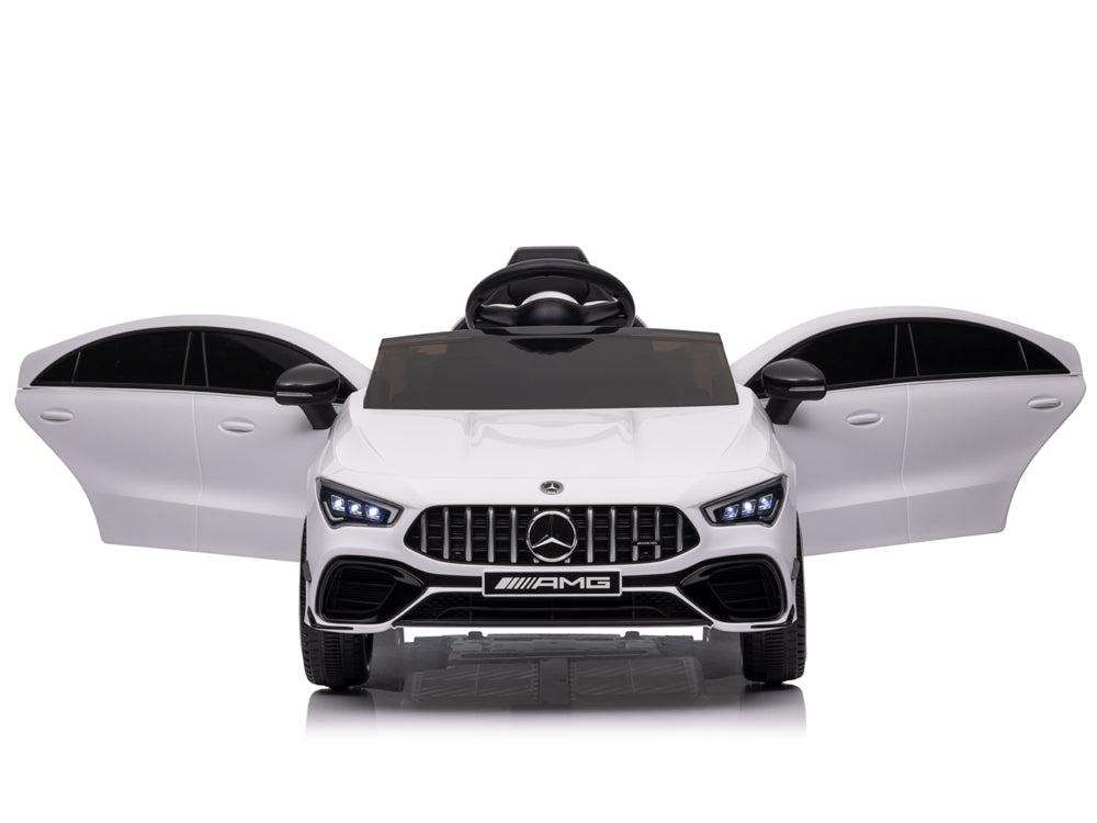 Licensed Mercedes-Benz CLA 45 S AMG 12V Kids Electric Car - 4WD Luxury Sedan